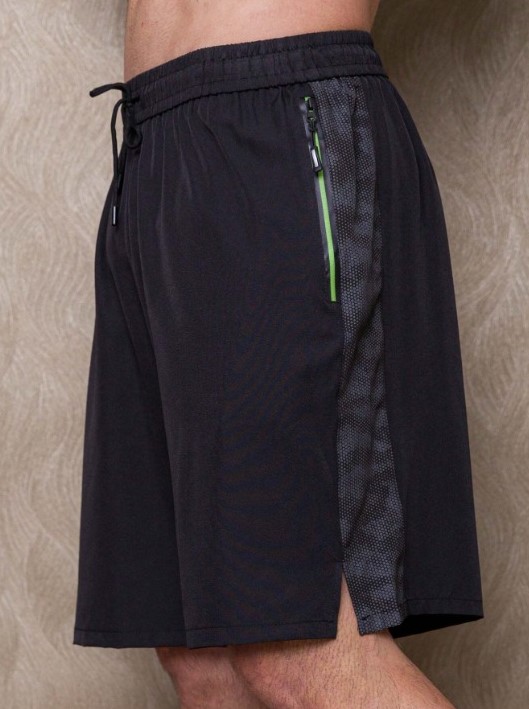 roupas esportivas shein - short praia com zíper