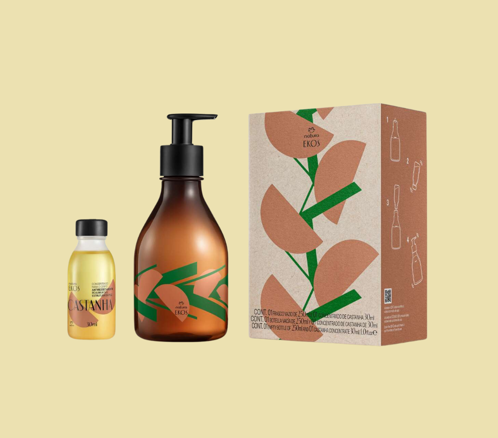 Concentrado Corporal em Creme Ekos Castanha