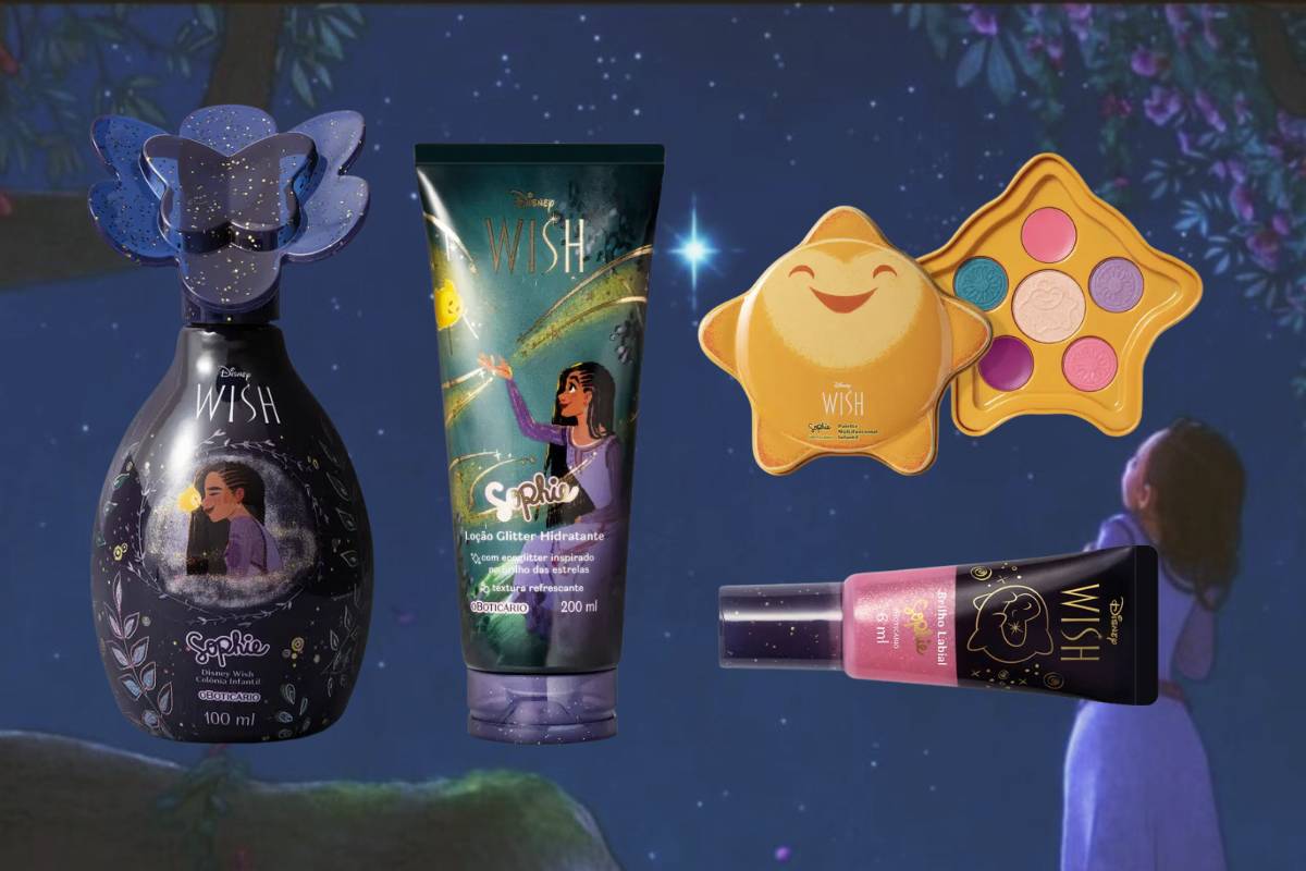 Os itens da Coleção Wish