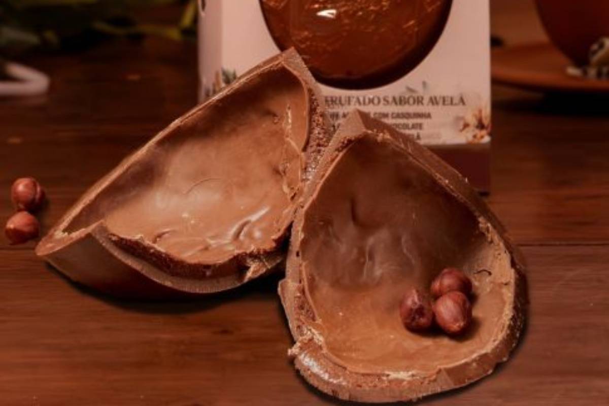 Ovo ao Leite Trufado Sabor Avelã 300g