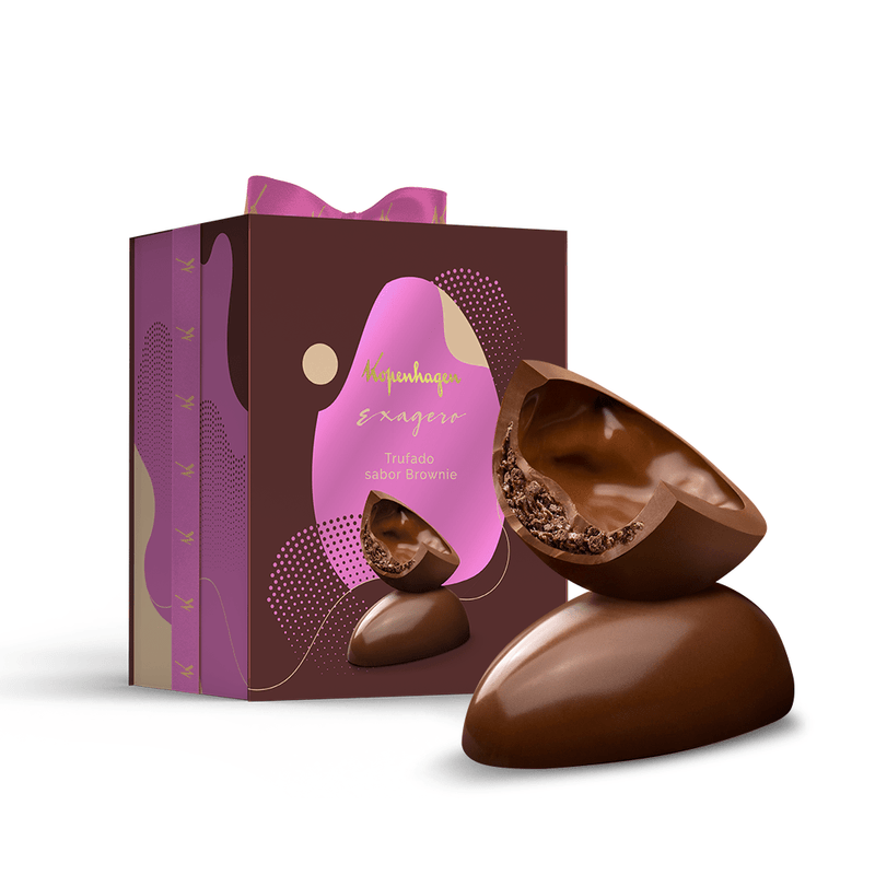 Ovo de Páscoa Exagero Trufado Brownie 400G Kopenhagen