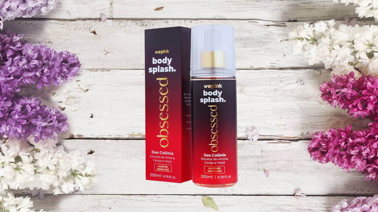 Um dos melhores da WePink, Body Splash Obsessed é a escolha ideal para o verão