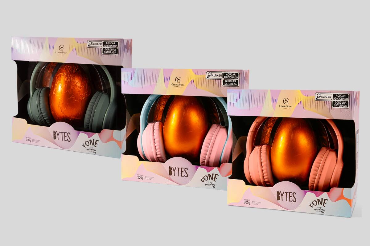 6 - Ovo de Páscoa Fone Bytes