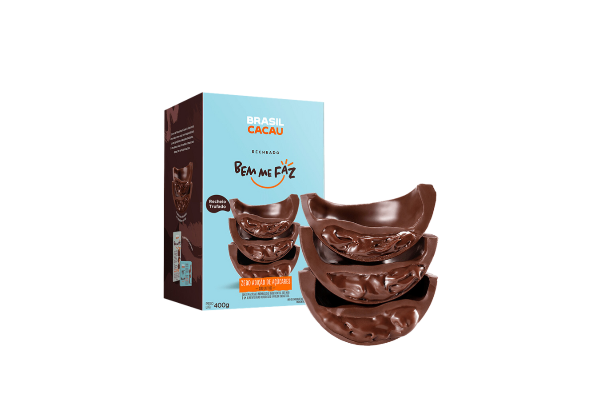 Ovos de Chocolate Trufado Brasil Cacau