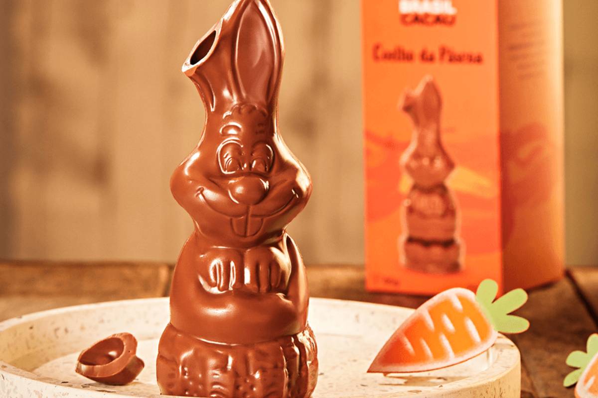 Coelho de Páscoa ao Leite 85g