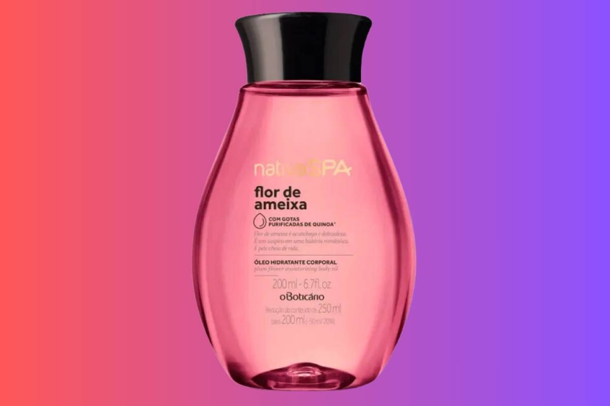 Óleo Desodorante Hidratante Corporal Nativa SPA Flor de Ameixa 200ml