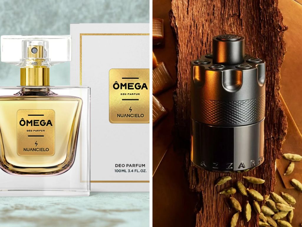 Ômega da Nuancielo contratipo do perfume The Most Wanted