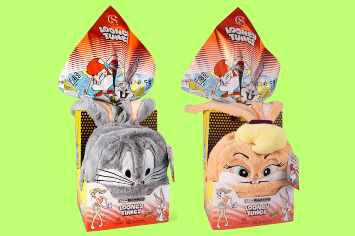Ovo de Páscoa Mochila Looney Tunes