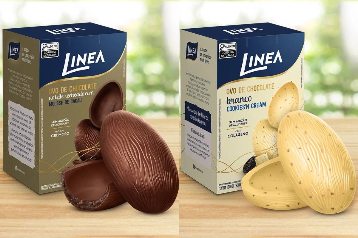 Ovos de Páscoa em seis sabores