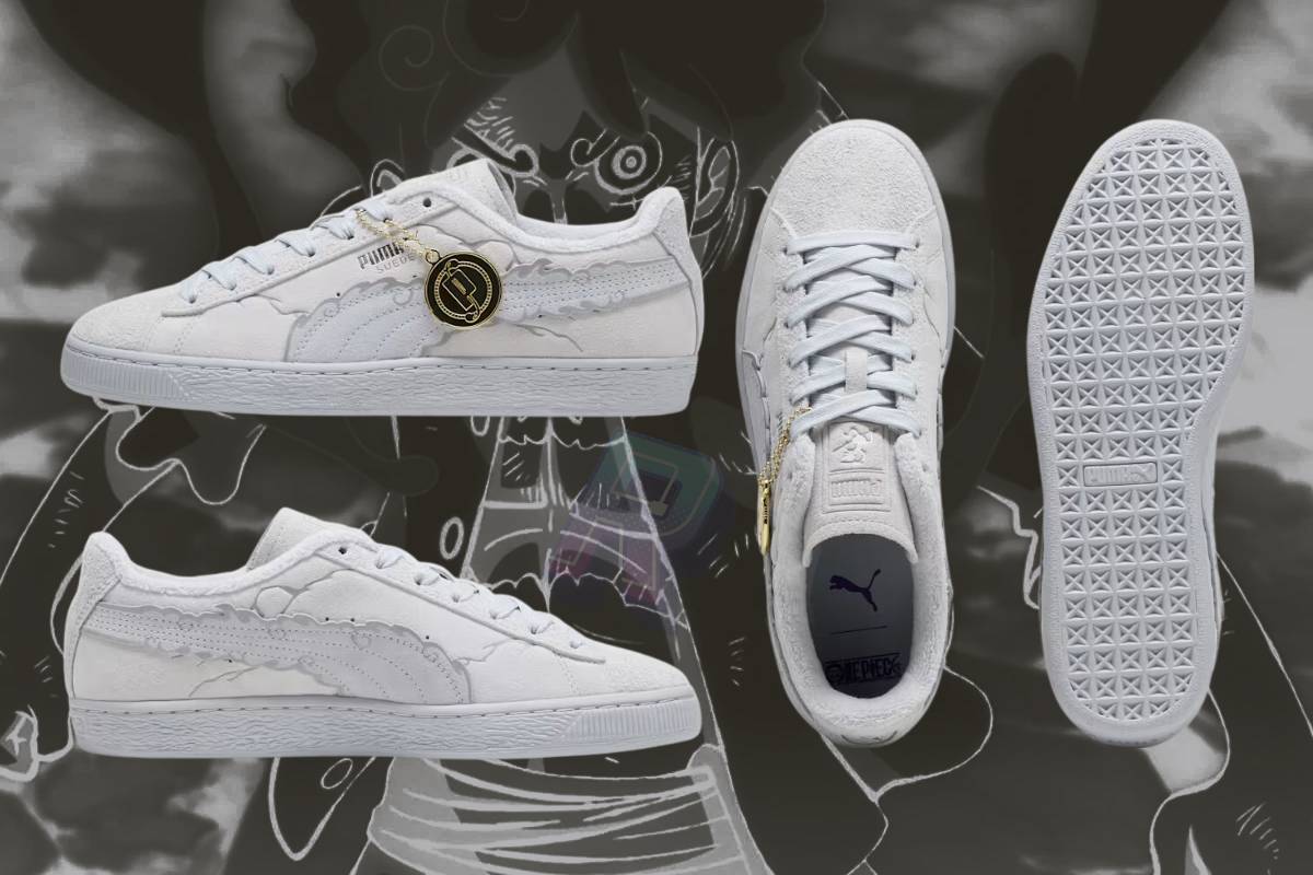 PUMA x ONE PIECE Suede Straw Hat Luffy Men's Sneakers (Fifth Gear Luffy)