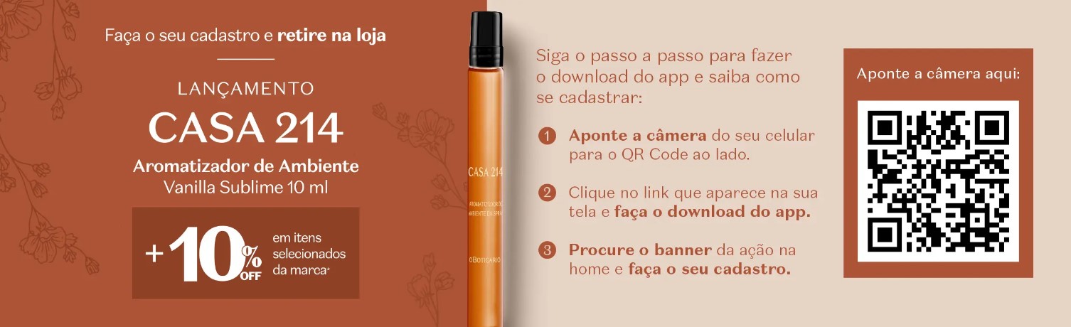 brinde aromatizador de ambiente boticario