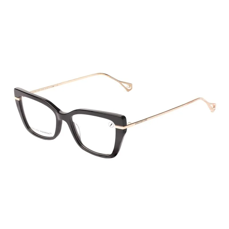 Armação Para Óculos de Grau Feminino Marilyn Monroe Quadrado Preto