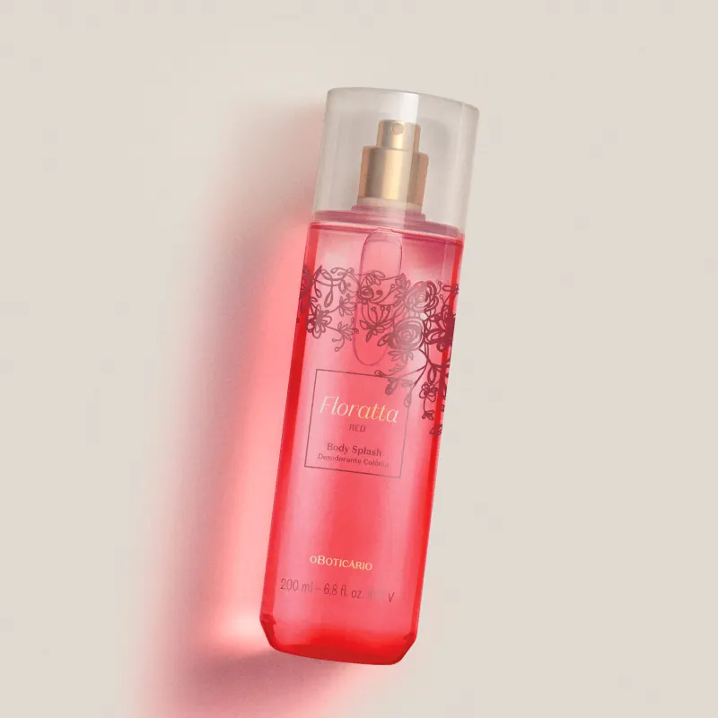 Body Splash Desodorante Colônia Floratta Red