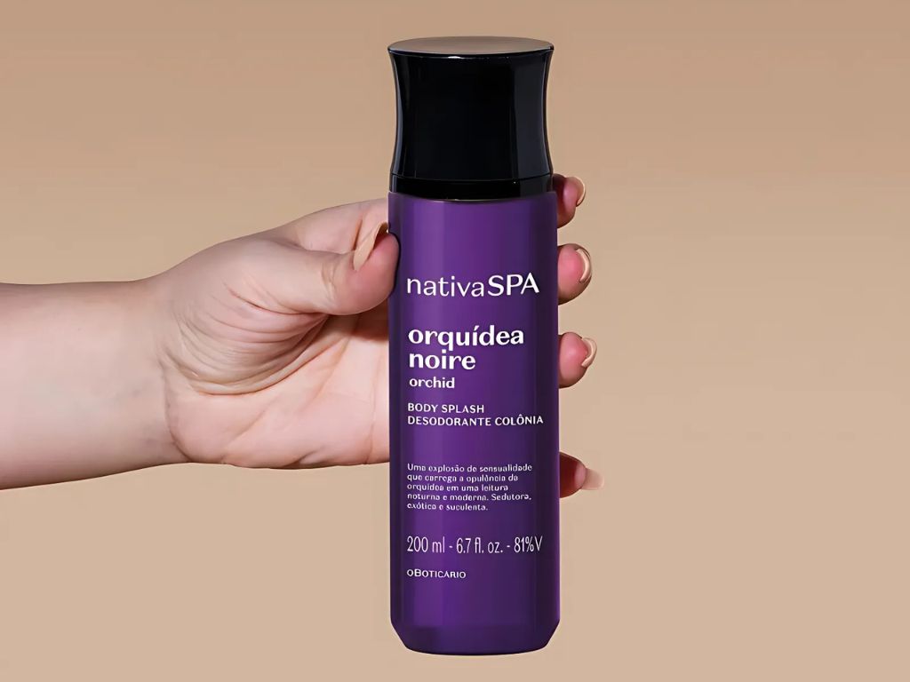 Body Splash Nativa Spa Orquídea Noire do Boticário no Outono