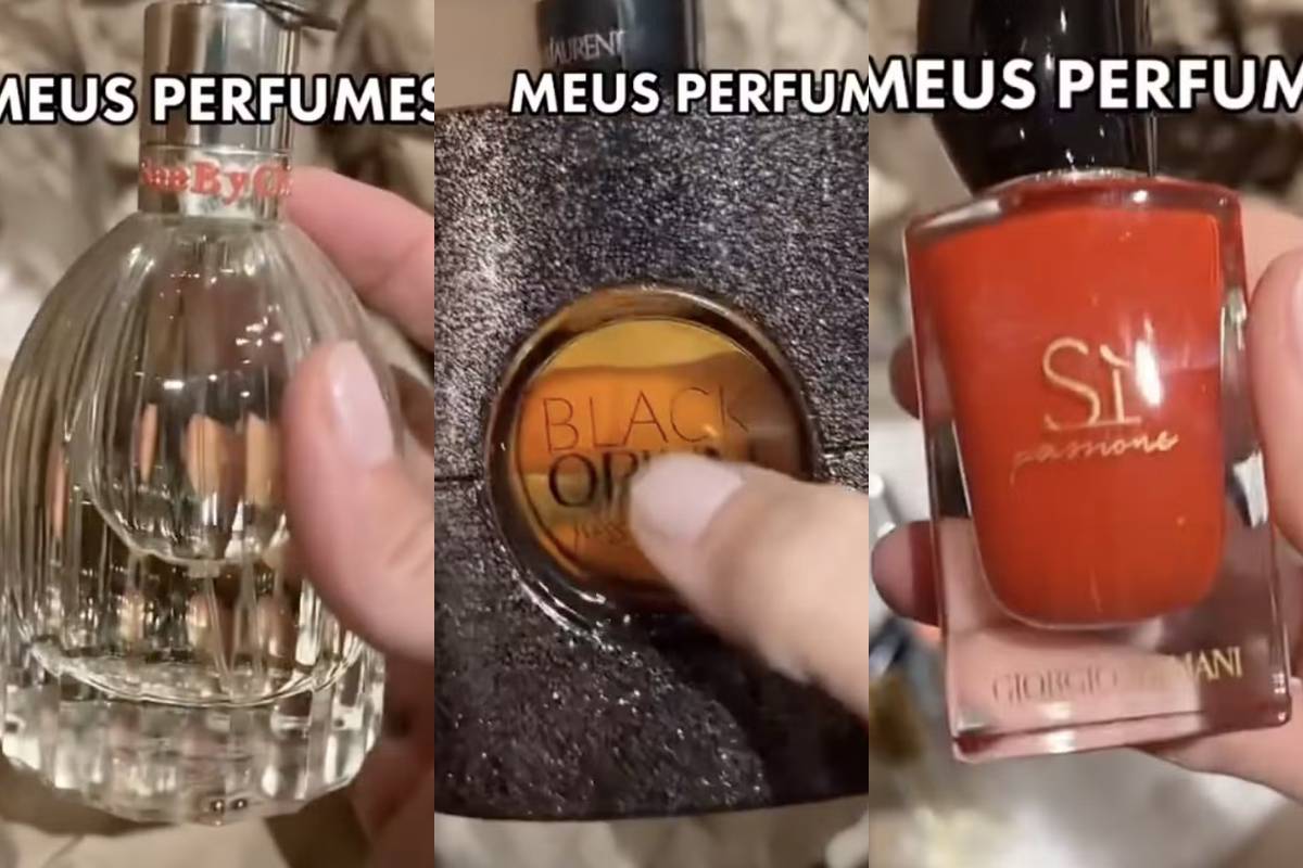 Yasmin Brunet abre sua coleção de perfumes