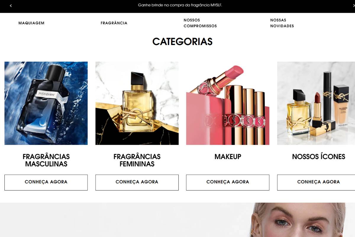 Yves Saint Laurent Beauty anuncia o lançamento oficial do seu e-commerce no Brasil
