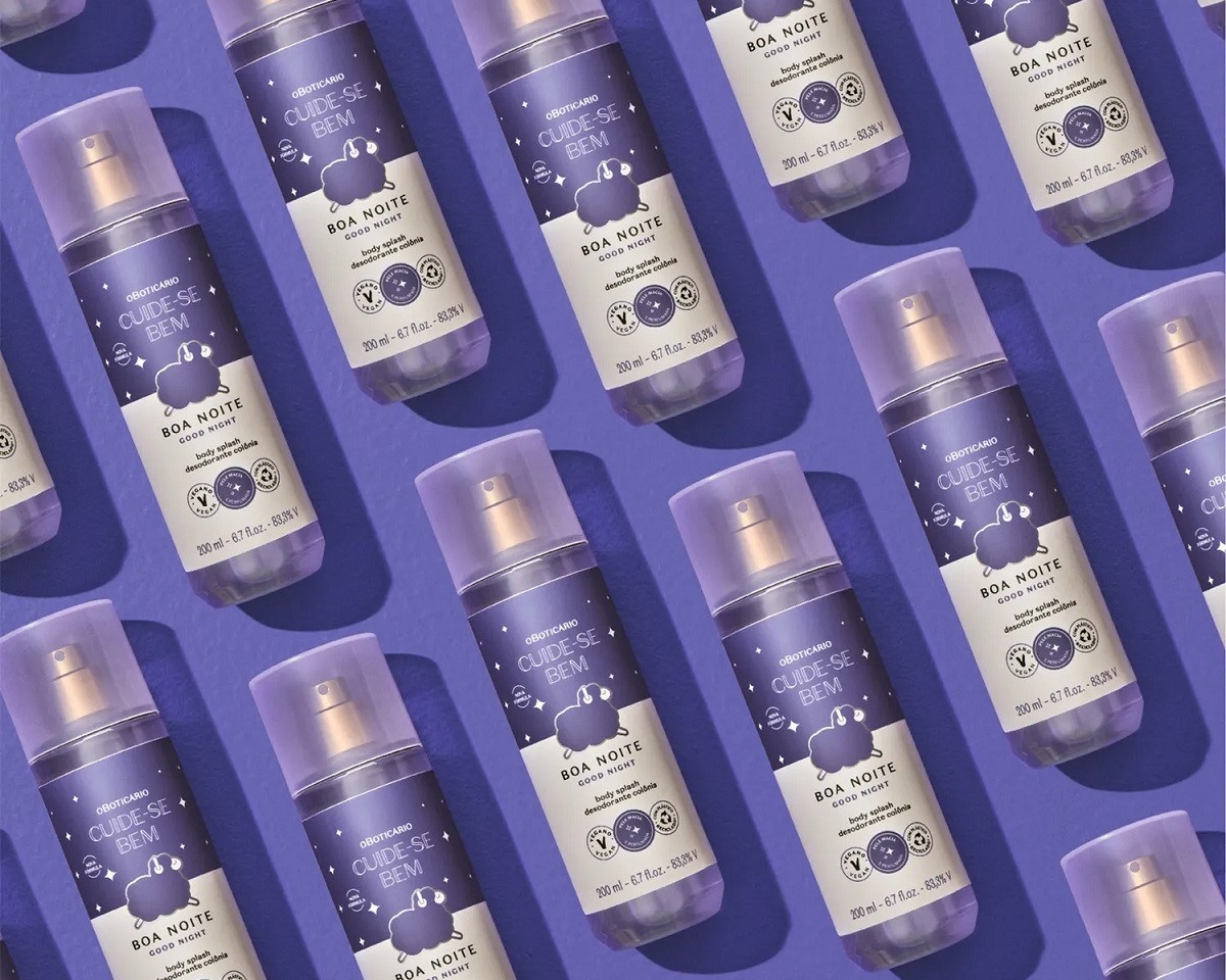 Body Splash Desodorante Colônia Cuide-se Bem Boa Noite