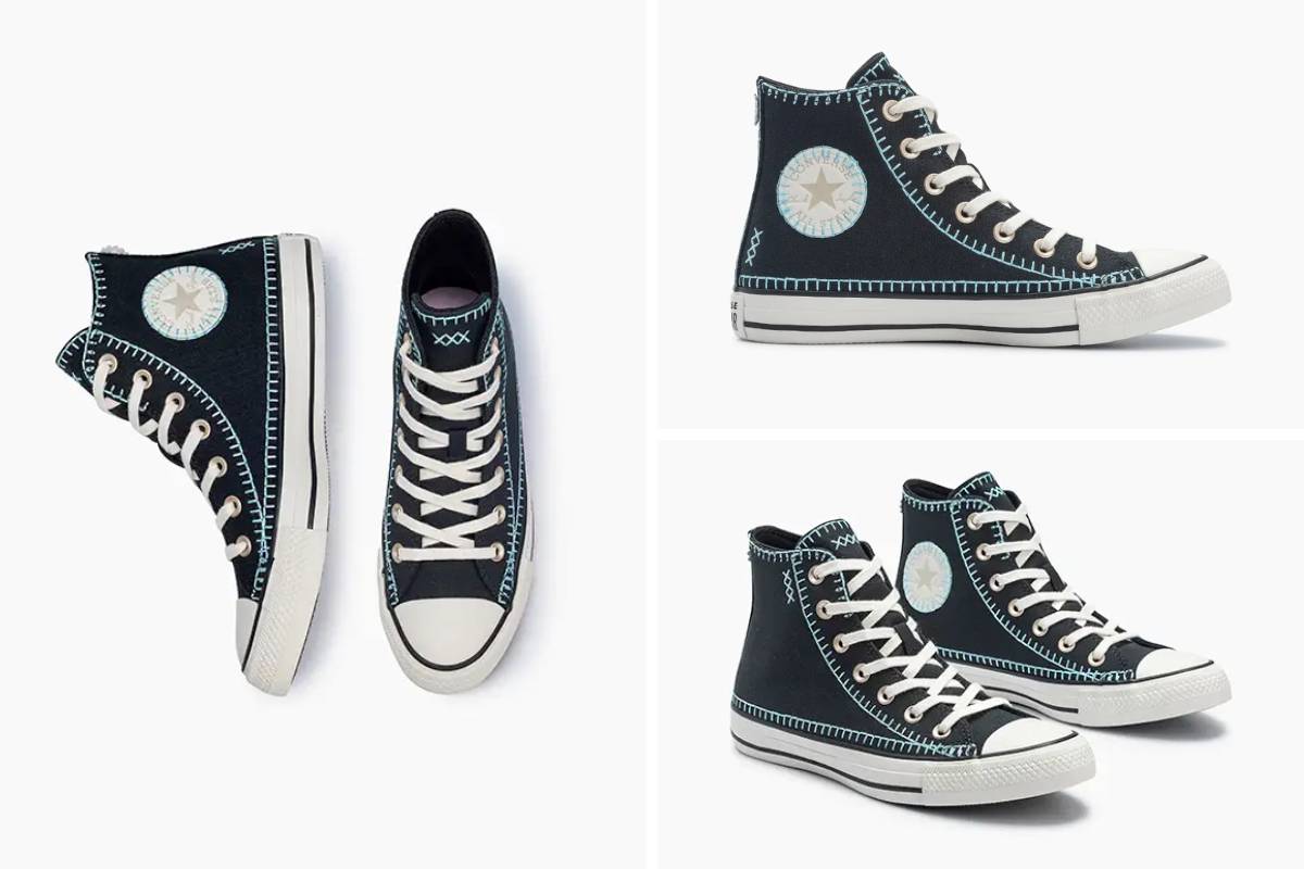 Chuck Taylor All Star Festival Stitch Sich Preto