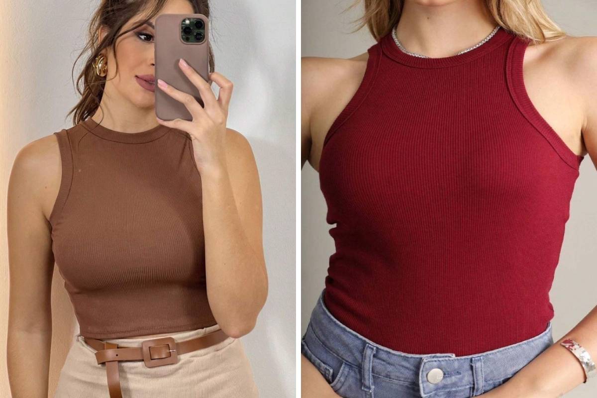 Regata Canelada Feminina