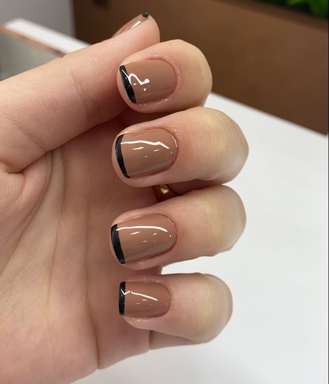 francesinha preta e nude