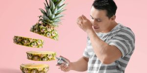 Perfumes masculinos abacaxi