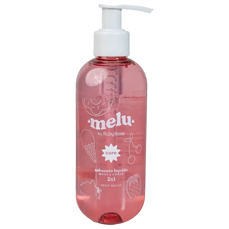 Ruby Rose Melu Fruit Salad 2x1 - Sabonete Líquido 250ml