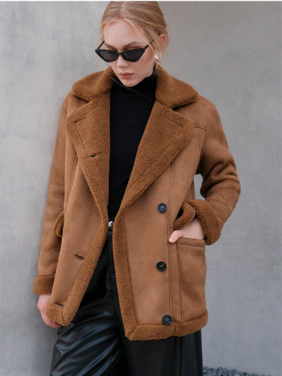 casacos para o frio Shein marrom