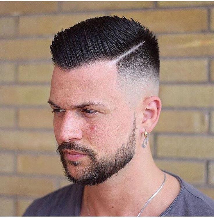 corte com risca para disfarçar entrada