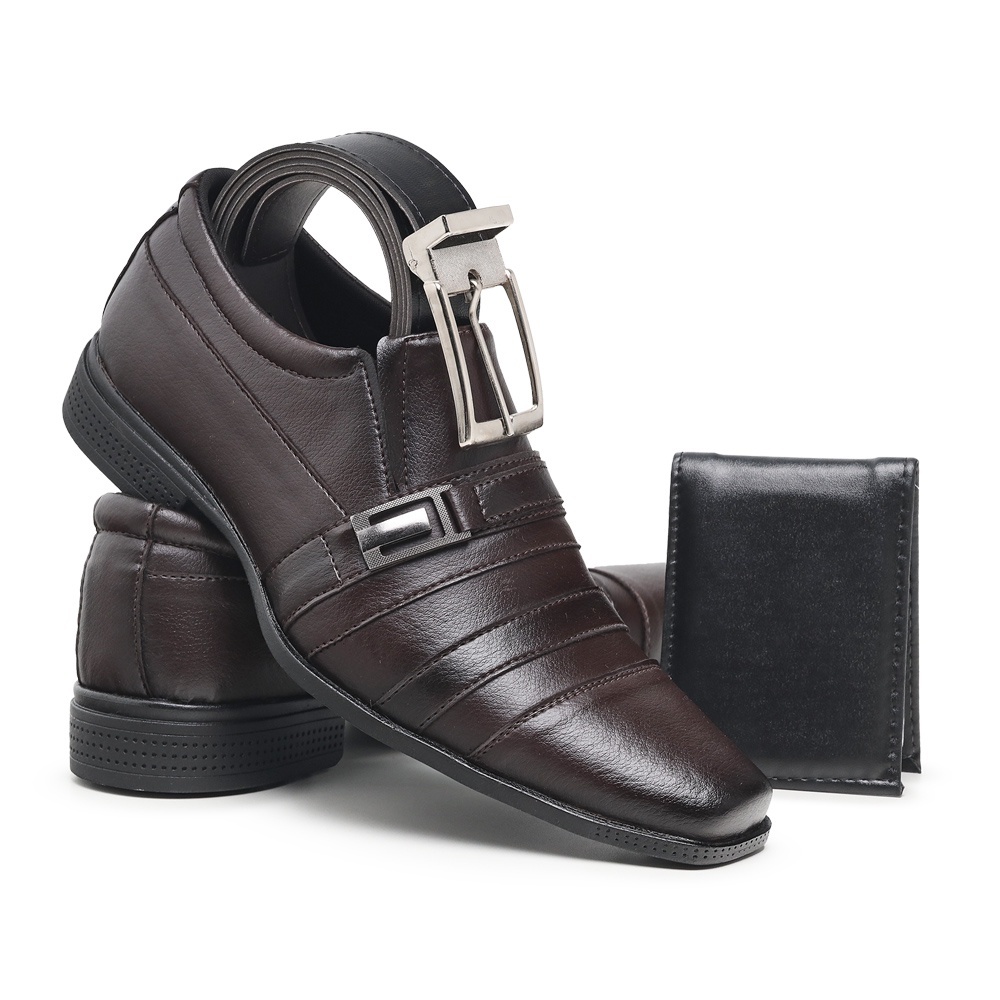 Kit Sapato Social Masculino