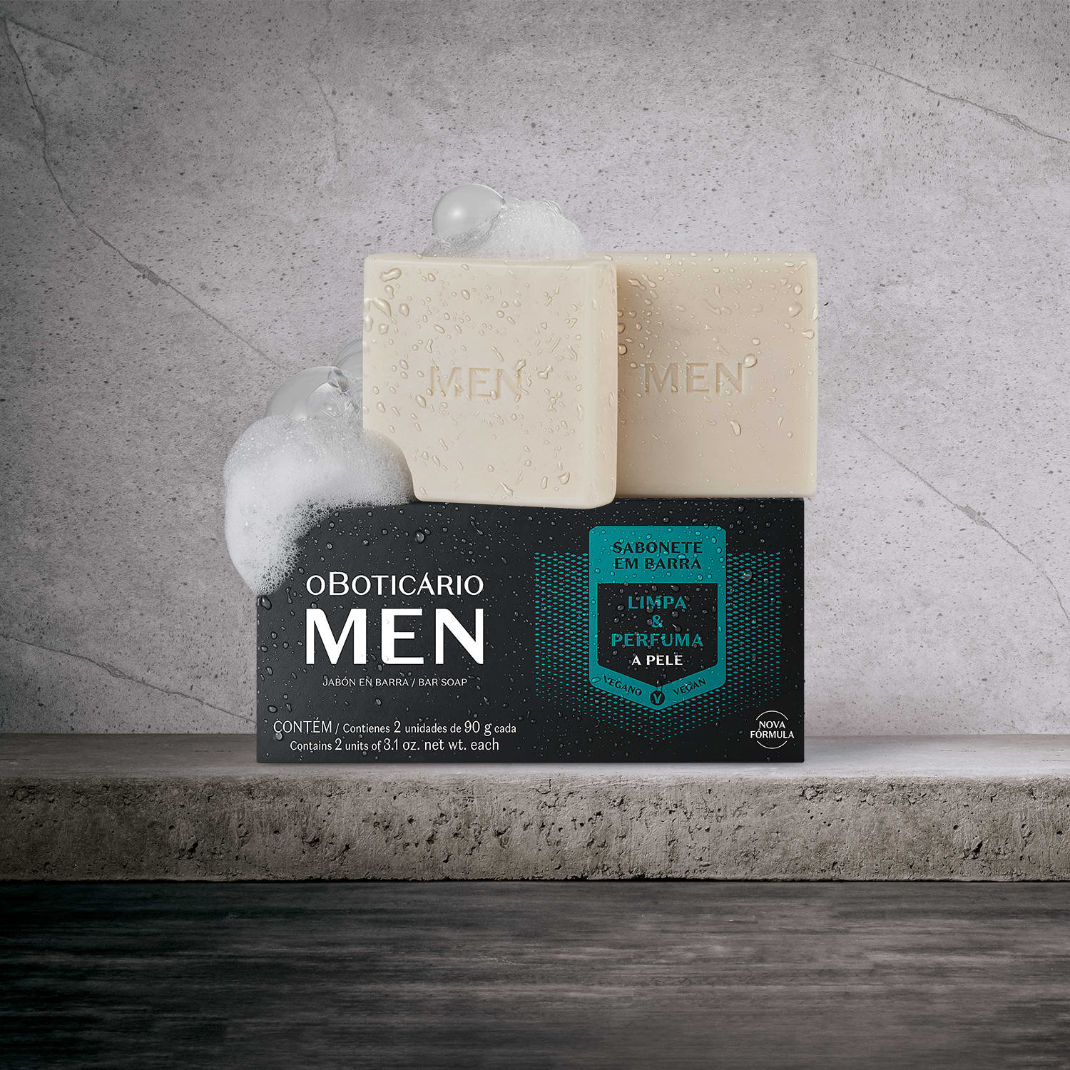 Sabonete em Barra Men Cuidados