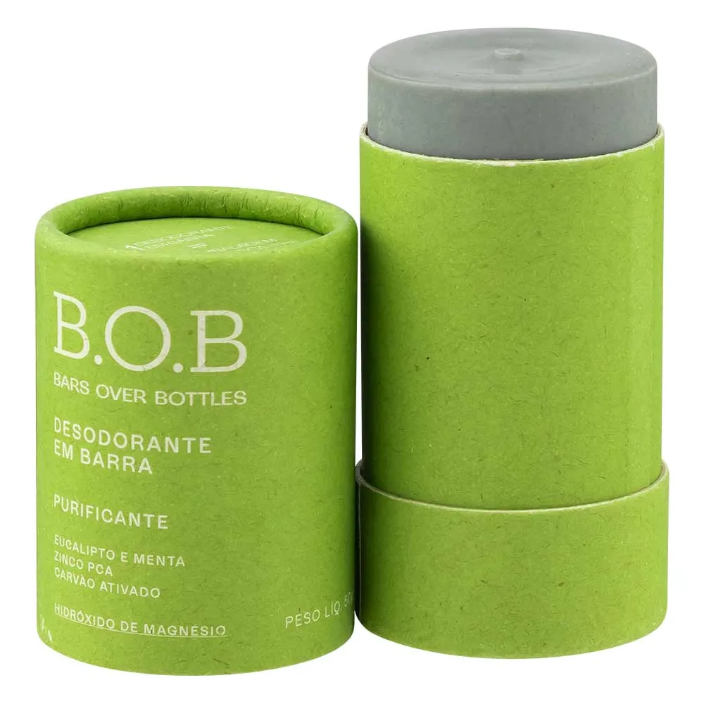 B.O.B Bars Over Bottles Desodorante Purificante em Barra