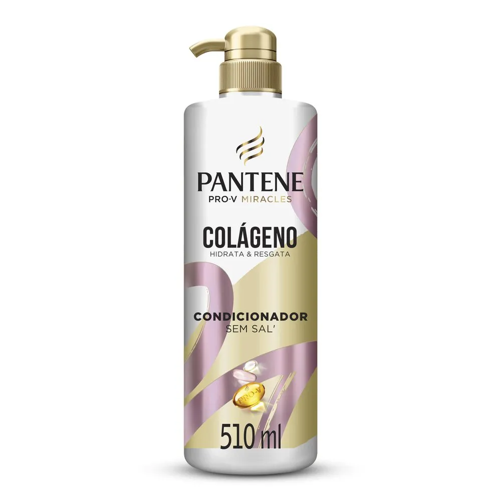 Condicionador Pantene Colágeno Hidrata e Resgata