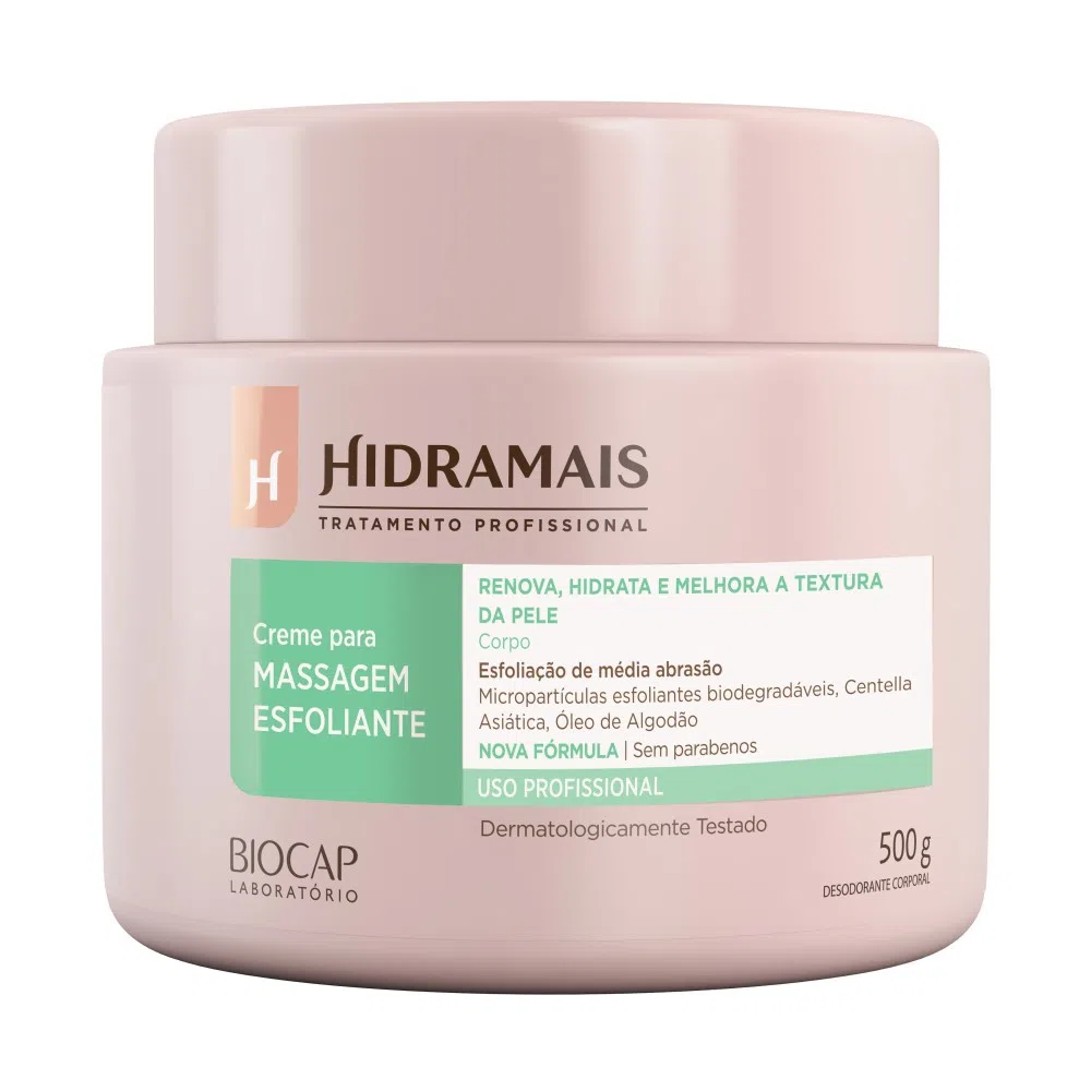 Hidramais Natural - Creme Esfoliante Corporal