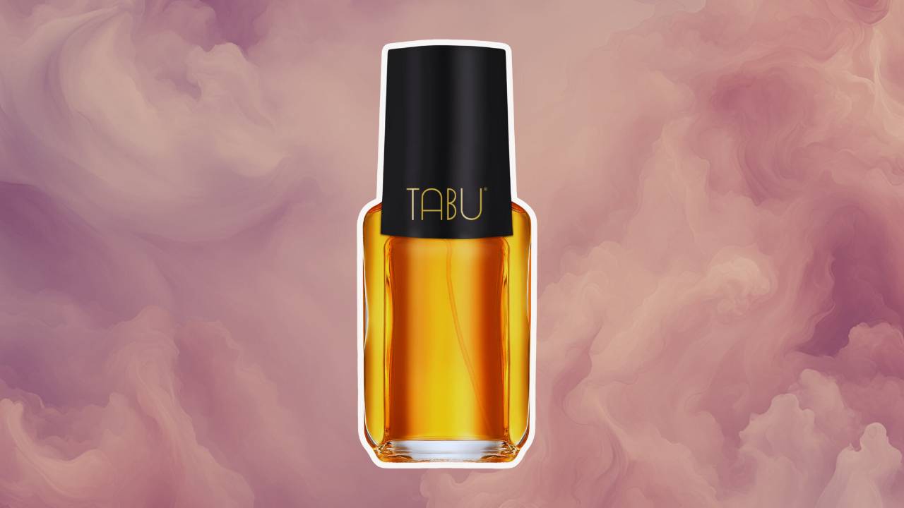 Frasco antigo do Perfume Tabu de Dana