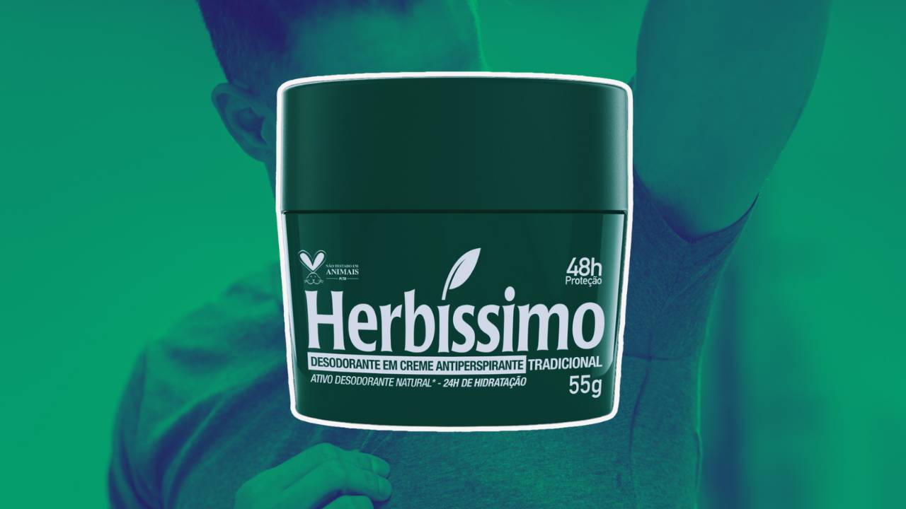 Desodorante Creme Herbissimo Tradicional