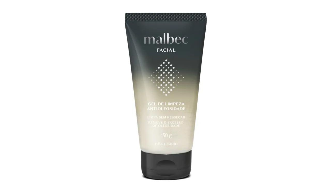 Gel de Limpeza Antioleosidade Linha Malbec Facial