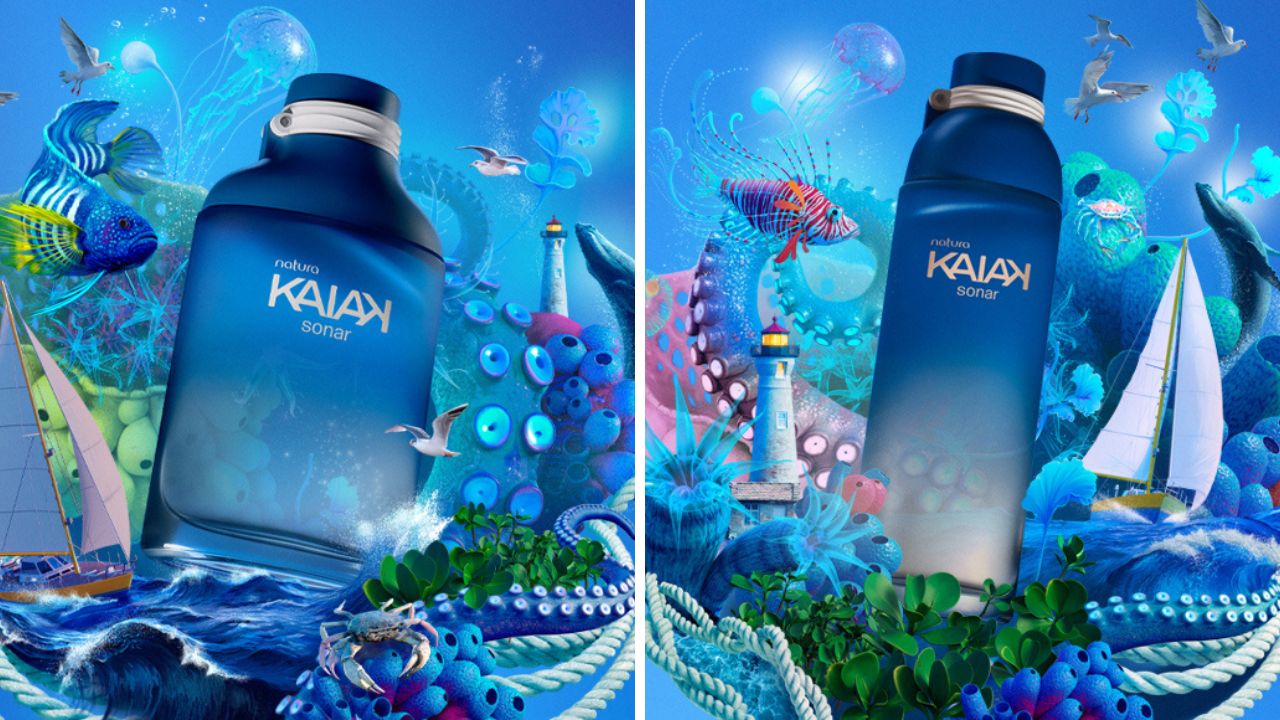 perfumes Kaiak Sonar da Natura