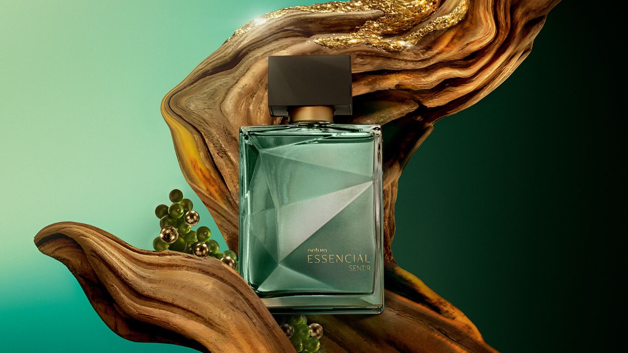perfume Essencial Sentir masculino - Natura
