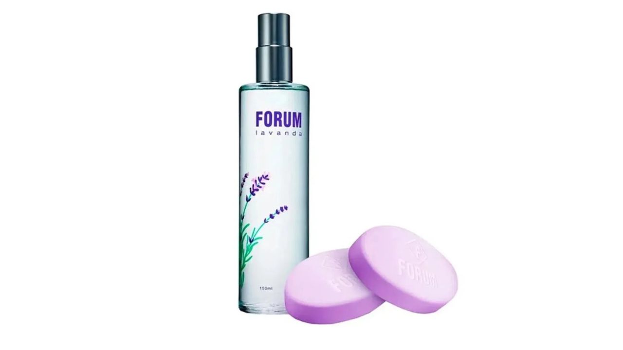 Kit Forum Lavanda (Deo Colônia 150ml + 2 Sabonetes 90g) - Água de Cheiro