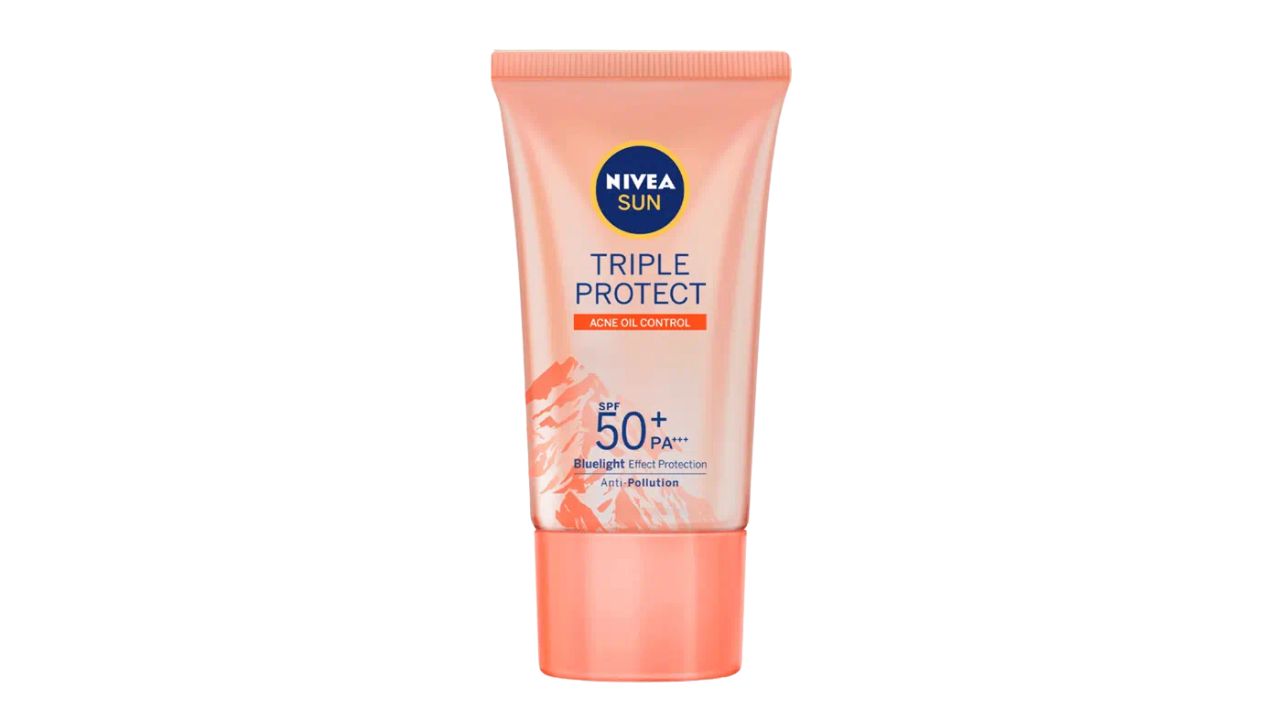 NIVEA SUN Protetor Solar Facial Tripla Proteção Loção Antiacne