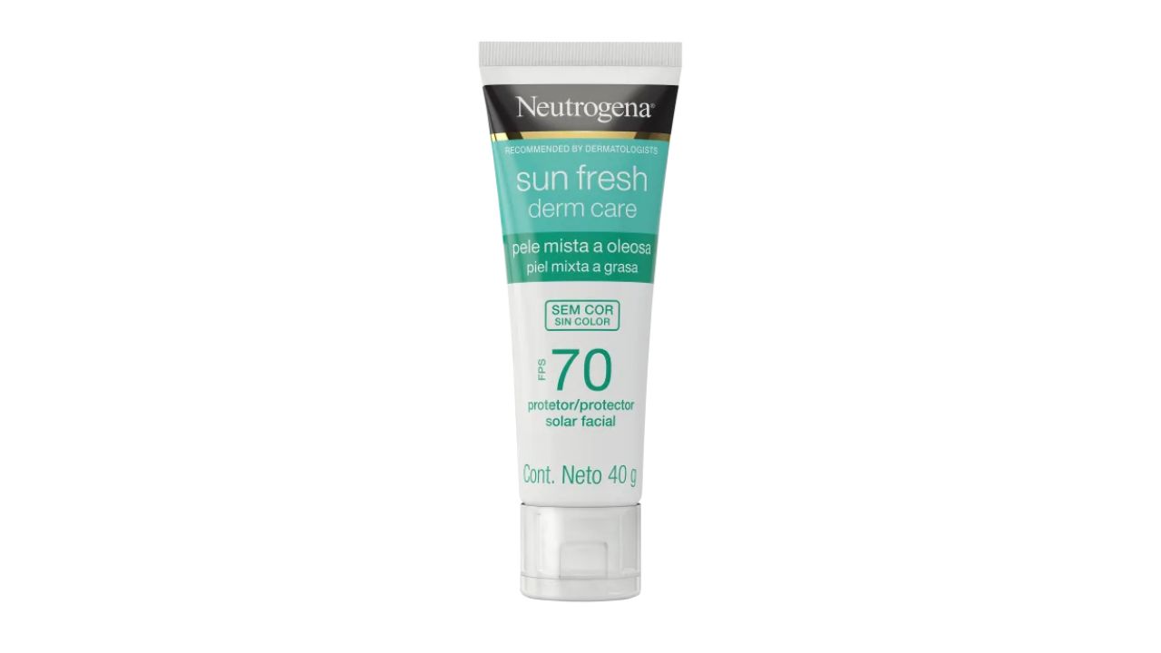 Protetor Solar Neutrogena Sun Fresh Derm Care FPS 70