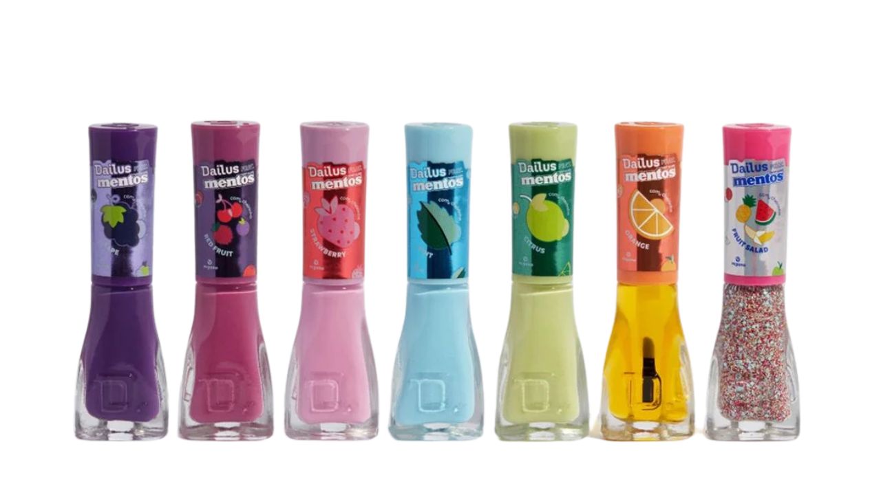 esmaltes coleção Dailus feat. Mentos