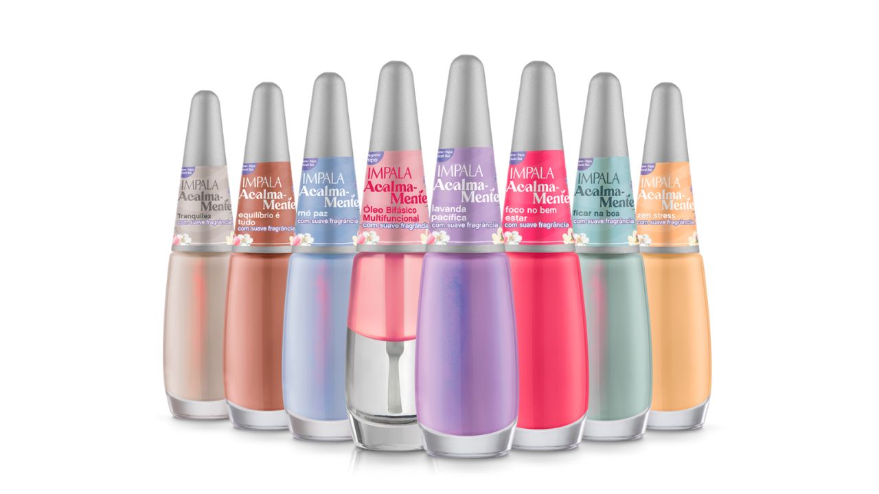 esmaltes coleção Impala Acalma-Mente