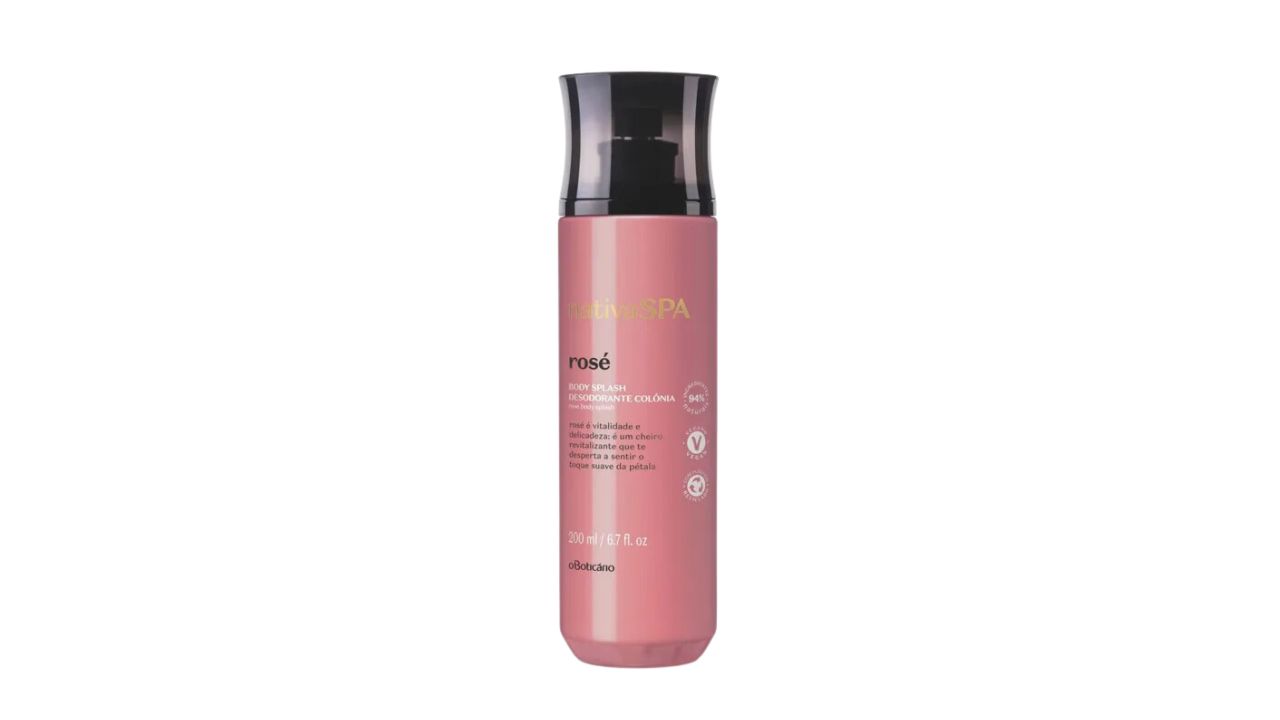 Body Splash Nativa Spa Rosé - O Boticário