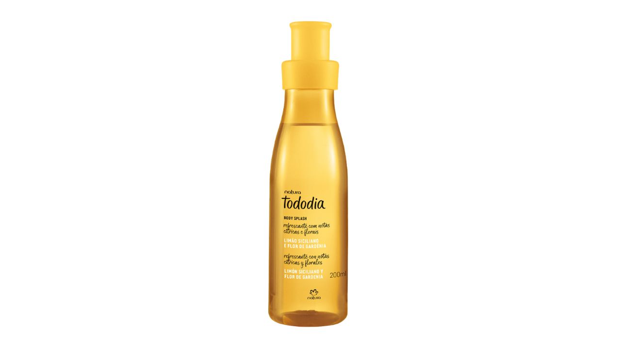 Tododia Limão Siciliano e Flor de Gardênia Body Splash - Natura