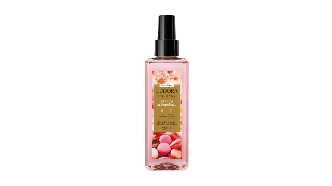 body splash Instance Macaron de Framboesa - Eudora
