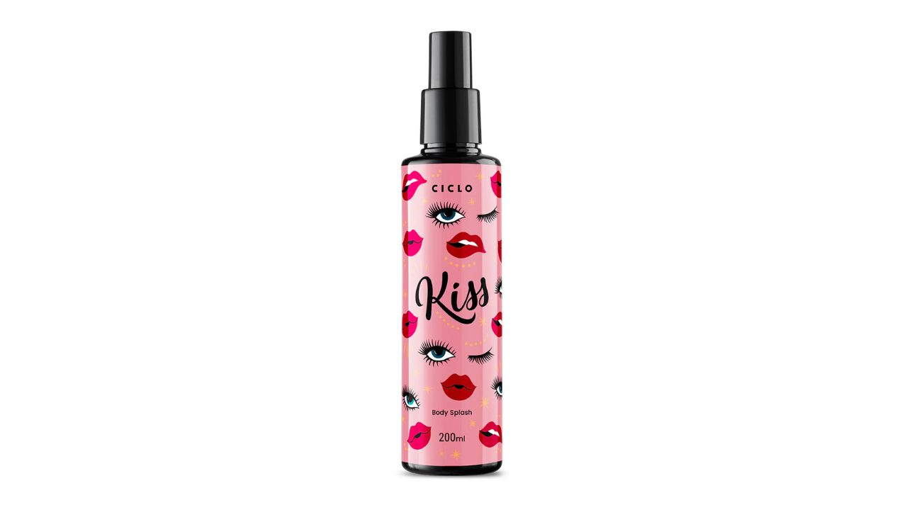 Body Splash Kiss - Ciclo Cosméticos